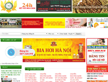 Tablet Screenshot of kenhquangcao24h.com